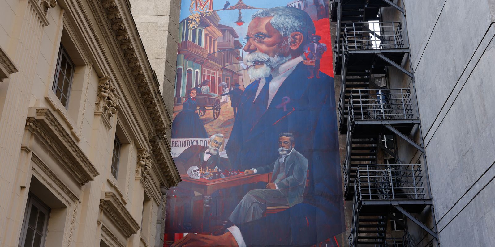 academia-brasileira-de-letras-inaugura-mural-de-machado-de-assis